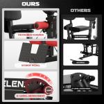 JELENS Home Gym, Multifunctional H11 Home Gym Equipment, Workout Station with 146LBS Weight Stack, Exercise Equipment with Pulley System for Full Body Training (Black)