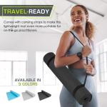 ProsourceFit Classic Yoga Mat 1/8” (3mm) Thick, Extra Long 72-Inch Lightweight Fitness Mat with Non-Slip Grip for Yoga, Pilates, Exercise