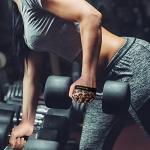 RYMNT Minimal Workout Gloves,Short Micro Weight Lifting Gloves Grip Pads with Full Palm Protection & Extra Grip for Men Women Weightlifting,Gym,Cross Training,Powerlifting,WODs.Leopard-Medium