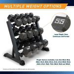 Marcy 15lb Cast Iron Hex Dumbbell, Single, IV-2015