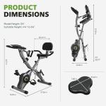 Foldable 5-in-1 Stationary Bike for Seniors