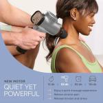 Sonic Handheld Deep Tissue Massage Gun - 8 Heads