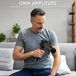 Deep Tissue Massage Gun with 8 Attachments & 10 Speeds