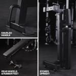 Titan Fitness Performance Series Adjustable Bench, Supports 650 LB Incline, Versatile Utility Bench for Home Gym Weightlifting,Strength Training, Flat, Incline, Upright Positions