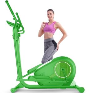 ANCHEER Elliptical Exercise Machine, 98% Pre-Installed Elliptical Training Machines, Elliptical Machine for Home Gym with APP, Pulse Rate Grips, LCD Monitor, 22 Resistance Levels Max 450Lbs