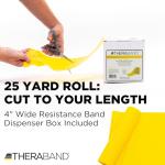 TheraBand 25 Yard Yellow Resistance Band Roll