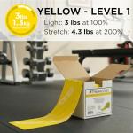 TheraBand 25 Yard Yellow Resistance Band Roll