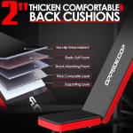 Adjustable Home Fitness Weight Bench (Red)