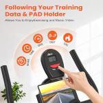 RELIFE REBUILD YOUR LIFE Exercise Bike Stationary for Home Indoor,Cycling Bike with Silent Belt Drive for Home Cardio,Brake Pad Resistance with djustable & Comfort Seat/PAD Holder/LCD Monitor.