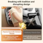 Zpptt Massage Guns Deep Tissue, Neck Massager with 16 Heads, 16-Head Massage Gun Set for Deep Tissue and Back, Shoulders, Legs, Pain Relief