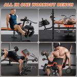 Fostoy Multi-Function Adjustable Weight Bench
