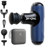 BOB AND BRAD Q2 Mini Massage Gun, Pocket-Sized Deep Tissue Massager, FSA Portable Percussion Muscle Massager Gun, Ultra Small & Quiet Travel Massage Gun for Pain Relief, HSA Eligible