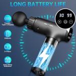 Portable Deep Tissue Massage Gun with 6 Attachments