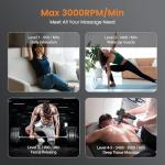 Mebak 3 Deep Tissue Massage Gun for Athletes