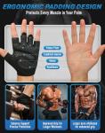COFIT Breathable Workout Gloves, Antislip Weight Lifting Gym Gloves for Men Women, Superior Grip & Palm Protection for Weightlifting, Fitness, Exercise, Training