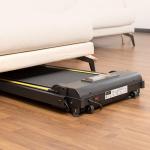 UREVO Folding Treadmill, 2.5HP Treadmills for Home with 12 HIIT Modes, Compact Mini Treadmill for Home Office, Space Saving Small Treadmill with Large Running Area, LCD Display, Easy to Fold