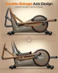 Niceday Quiet Home Elliptical Machine with App Support