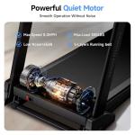 Treadmills for Home with Incline, Auto Foldable Running Treadmills, 8.0 MPH Walking Pad Treadmill with Bluetooth, 300 lbs Weight Capacity Quiet