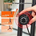 3-in-1 Foldable Exercise Bike with Adjustable Resistance