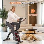 3-in-1 Foldable Exercise Bike with Adjustable Resistance