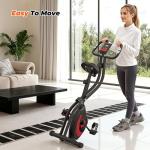 3-in-1 Foldable Exercise Bike with Adjustable Resistance