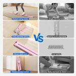 MERACH Pilates Board, Multifunctional Abdominal Plate, Detachable Ab Trainer Machine with Anti-Slip and Quiet Design, Portable Pilates Reformer for Core Workouts, Home Gym Equipment for Women (Pink)