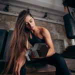 BalanceFrom Rubber Coated Hex Dumbbell Set with A-Frame Rack, Black – Solid Cast Iron Home Gym Weights with Chrome Handles for Full-Body Strength Training and Muscle Toning