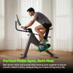 Speediance VeloNix Exercise Bike, Smart AI Fitness Bike with Personalized Fitness Courses & Online Cycling Coaching, 21.5" Screen, Solid Design, Low-Noise Cycling Bike, Stationary Bikes for Indoor Gym