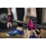 Harbinger Women's Pro Gloves with Vented Cushioned Leather Palm for Weightlifting, Training, Fitness, and Gym Workouts Medium