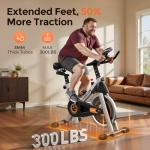 YOSUDA 2023 Indoor Cycling Bike with iPad Mount