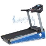 BORGUSI Folding Electric Treadmill with Bluetooth