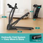 SereneLife Foldable Treadmill for Home Fitness