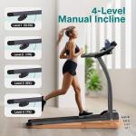 SereneLife Foldable Treadmill for Home Fitness