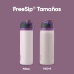 Owala FreeSip Insulated Stainless Steel Water Bottle with Straw for Sports, Travel, and School BPA-Free Sports Water Bottle, 32 oz, Dreamy Field