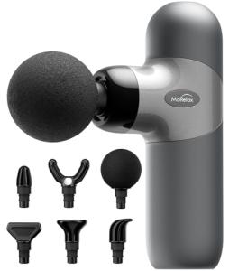 Portable Deep Tissue Mini Massage Gun with 6 Heads