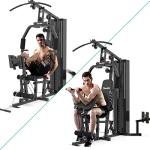 Home Gym SCM-1148L 148LB Multifunctional Full Body Home Gym Equipment for Home Workout Equipment Exercise Equipment Fitness Equipment SincMill