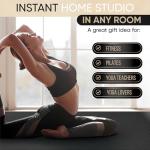 Gorilla Mats Premium Large Yoga Mat – 6' x 4' x 8mm Extra Thick & Ultra Comfortable, Non-Slip Barefoot Exercise Mat – Works Great on Any Floor for Stretching, Cardio or Home Workouts