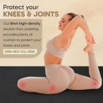 Gorilla Mats Premium Large Yoga Mat – 6' x 4' x 8mm Extra Thick & Ultra Comfortable, Non-Slip Barefoot Exercise Mat – Works Great on Any Floor for Stretching, Cardio or Home Workouts