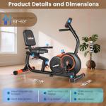 Recumbent Exercise Bike for Home