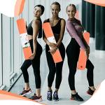 Amylove 12 Pieces Yoga Mats Bulk 68x24x0.12 Inch Exercise Non Slip Fitness Workout Mats for Women Men Home Workout Gym Yoga(Orange)