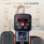 Under Desk Elliptical Machine, Electric Elliptical Leg Exerciser for Seniors with 12 Ad justable, Quiet Portable Elliptical Machine, Seated Pedal Exerciser with Remote Control