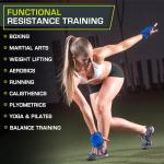 ProsourceFit Weighted Gloves, Pair of Heavy Duty 2 lb. Neoprene for Sculpting and Aerobics