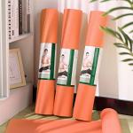 Amylove 12 Pieces Yoga Mats Bulk 68x24x0.12 Inch Exercise Non Slip Fitness Workout Mats for Women Men Home Workout Gym Yoga(Orange)