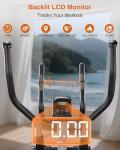 ECHANFIT Elliptical Exercise Machine, Hyper-Quiet Magnetic Elliptical Machine for Home, Elliptical Training Machines with 16 Resistance Levels, App Bluetooth, Backlit LCD Monitor, Pulse Sensor