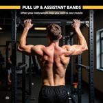 Exercise Bands，Set of 5 Resistance Bands & Finger Exerciser for Working Out,Pull Up Bands Set,at Home Workout Equipment,Workout Bands for Men and Women,Instruction Guide and Carry Bag Included