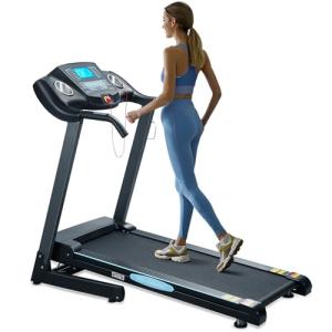 Folding Treadmill with Auto Incline and LCD Display