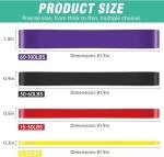 Resistance Band, Pull Up Bands, Pull Up Assistance Bands, Workout Bands, Exercise Bands, Resistance Bands Set for Legs, Working Out, Muscle Training, Physical Therapy, Shape Body, Men and Women1