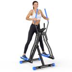 OWLSKY Air Walk Elliptical Exercise Machine for Home Gym – Full-Body Cardio Cross Trainer Glide Exercise with LCD Monitor, Device Holder, Low-Impact Workout, Full Body Fitness Equipment 400LBS