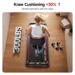 RHYTHM FUN Foldable Incline Treadmill with Remote