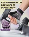 Trideer Weight Lifting Gloves for Women Men with Wrist Support, Workout Gloves Women Full Palm Protection for Gym Training, Fitness, Weightlifting & Pull Ups